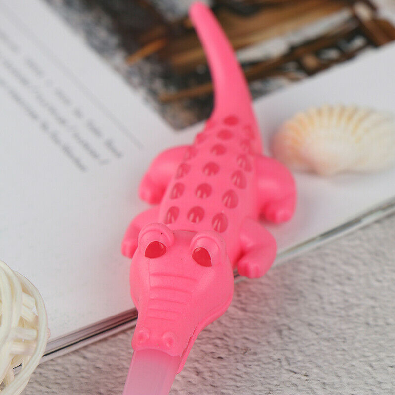 4pcs Kids Cartoon Crocodile Toothbrush Children Soft Bristle Tooth Mouth Cl-3C