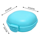 Box Soap Holder, Soap Case for Home Outdoor Hiking Camping Gym--green