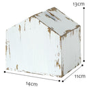 Wooden Tissue Box Toilet Tissue Holder Living Room Table Small House Paper