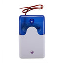 Mini Wired Strobe Warning Siren Durable Dc 12V Sound Alarm Flashing Light S Y7D7
