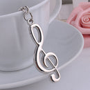 Creative music note Key Chain Ring Keychain Keyring Key Fob Keychains 1pc Fad OZ