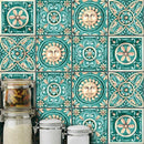 10Pcs Modern Tile Stickers Italy Ceramic Tile Stickers Waterproof For Bedro T1M9
