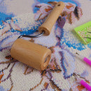 5D Diamond Painting Tool Wooden Roller, Wood Roller For Rhinestone Embroide Z7I5