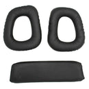 Replacement Headband Pad And Synthetic Piping Earpads Repair Kit for Logitech