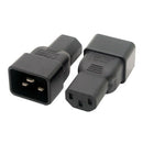 Beige Color IEC 320 C13 to C20 AC Adapter, IEC 15A to 10A,16A to 10A AC ConvC1D3