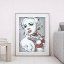 DIY Full Drill Diamond Painting Beauty Women Home Decor Mosaic Picture Kit