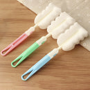 Sponge Glass Cup Cleaning Brush Long Handle Cup Brush Household Wash Brush A
