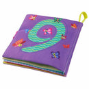 Soft Baby Cloth Book Early Educational Newborn Crib Toys for 0-36 Months In W7B2