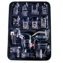 16Pcs Household Sewing Machine Presser Foot Multi-Function Sewing Accessori