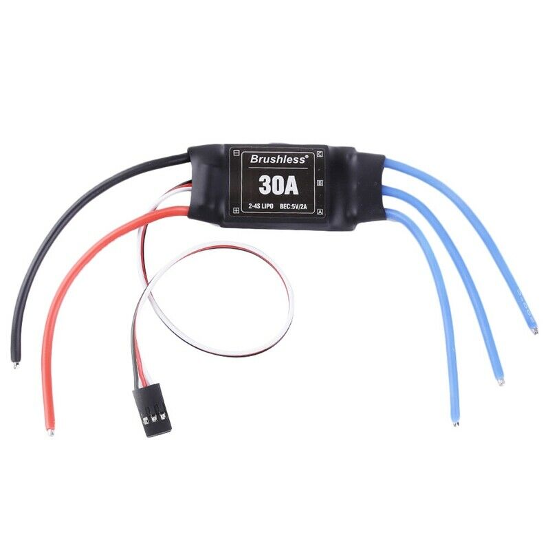 2-4S Lipo 30A Brushless Esc High Refresh Rate For Multi-Axle Aircraft Copte V7T1