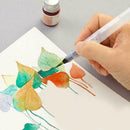 6 x Water Color Brush Refillable Pen Watercolor Color Drawing Art Supply  ZMS