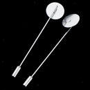 30x Chest Pin Brooch Woman In Stainless Steel 7,5 Cm