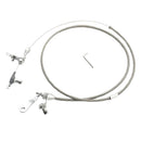 For Ford C6 Stainless Braided Kickdown Cable
