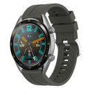 Sports Silicone Watch Band for Huawei Watch GT/GT Active 46mm (Dark Grey) A