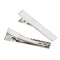 100x Crocodile Metal Hair Clips Teeth Prong DIY Hairbow Duckbill Barrette
