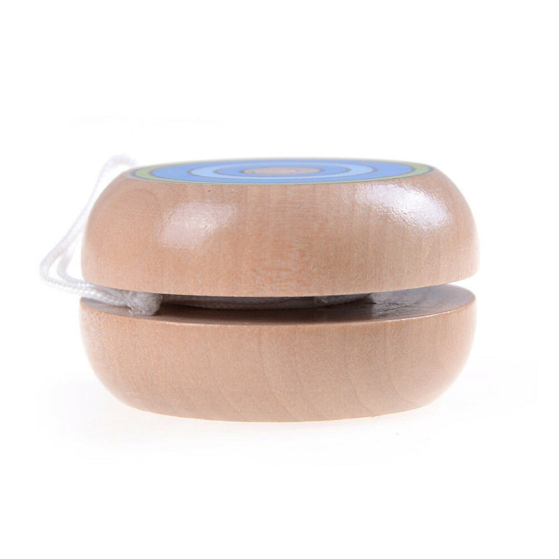 Wooden YOYO kids classic toys xmas gifts party favors kindergarten New. 3C