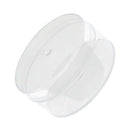 Plastic Container & Lid Cup for Cleaning Fluid & Alcohol 75mm Watch Repair