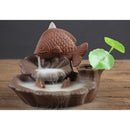 1   Ceramic Incense Burner Cone Holder Backflow Ash Catcher Handicraft