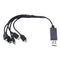 1/2/3/4/5 In1 USB Android Data Lines Micro USB Multi-Function