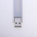 USB Powered LED Light Bar 15 LEDs Night Light Bar, Larger Luminous Area, Alloy