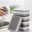 5PCS Strong Magic Sponge Cleaning Brush Dish Bowl Washing Sponge Kitchen ClS Ew