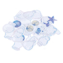 46pcs/box Drift Bottle DIY Diary Stickers Paper Lables Gifts Packaging DecorJ,a