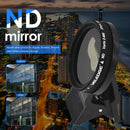 37mm Clip-on ND 2-400 Adjustable Neutral Density Phone Camera Lens Filter A
