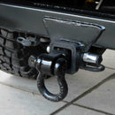 3/4" D Ring Bow Shackle Isolator 4.75 Ton Breaking Strength For Vehicle Recovery
