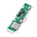 USB 2A 5V  Mobile Phone Power Bank Charger PCB Board Module For 18650 Battery