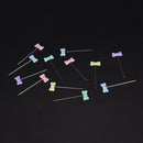100pcs/set Patchwork Pins Flower Button Head Pins DIY Quilting Tool Sewing  V2G3