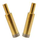 2 Piece Diamond Holesaw Tile Ceramic Slate Porcelain Marble Drill Bits 18mm