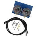 Motorcycle Carburettor Vacuum Balancer Synchronizer Gauge 2 Cylinder Kit