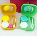Travel Mini Storage Contact Lens Holder Mirror Box Container Xed LJ