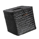 Tissue Box Home Bathroom Toilet Paper Napkin Holder Storage Organizer Black