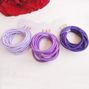 50Pcs Hot Mixed Color Baby Girl Tiny Hair Bands Elastic Ties Ponytail Holder