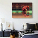 100% Diy 5D Diamond Painting Full Drill Animals Squirrel Drinking Water Sti
