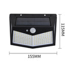212 LED Solar Power PIR Motion Sensor Wall Light Outdoor Garden Lamp Waterp J6A4