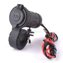 240W 12V 24V Motorcycle Handle Bar Cigarette Lighter Socket Waterproof Cover
