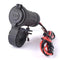 240W 12V 24V Motorcycle Handle Bar Cigarette Lighter Socket Waterproof Cover