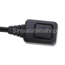 2x G Shape Ear-Hook Earpiece Earhook Earphone Mic for Baofeng Walkie Talkie