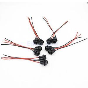 10pcs T10 W5W Car Socket Extension Wedge Base Light Connector Fittings