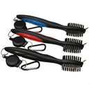 Golf Club Cleaning Brush & Groove Cleaner With Retractable Reel