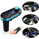 Bluetooth Car Kit MP3 Player FM Transmitter Wireless Radio Adapter USB Charger