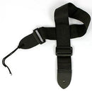 Black Adjustable Soft Leather Thick Strap for Electric Acoustic Guitar Bass