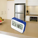Portable LCD Digital Home Kitchen Cooking Timer Count-down Clock Alarm -Blue