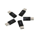 5pcs USB 3.1 Type C Male to Micro USB Female Data Sync Adapter Converter