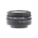 3in1 37mm Circle UV+CPL Filter with Snap-On Lens Cover For Xiaoyi Yi II 4K