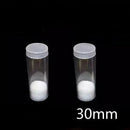 1x 30mm Applied Clear Round Cases Coin Storage Protective Tube Holder Plastic ry