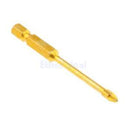 10x 4mm Hex Shank Crossed Spear Head Drill Bit for Glass Tile Mirror Ceramic