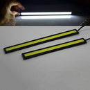 2pcs Waterproof 12V LED COB Car Auto DRL Driving Daytime Running Lamp Fog Light